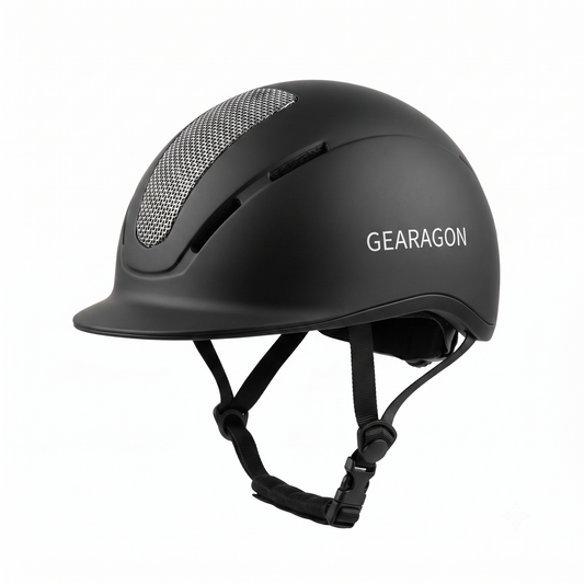 GEARAGON Ranch - Horse Riding Helmet, Certified Equestrian Helmet, Adjustable Lightweight Safety Headgear for Schooling & Training