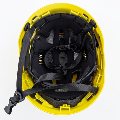 GEARAGON Skywalker - Ultra-Light Climbing Helmet (290g), PC+EPS In-Mold Safety Helmet with 1.7" Thick Core Protection, One-Hand Adjustable Fit for Mountaineering & Tree Climbing
